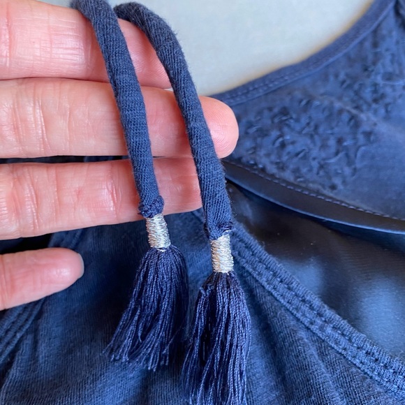 American Eagle Outfitters Beach Cover Up XS Blue - Picture 5 of 14